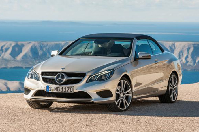 Rent a Mercedes E350 Convertible