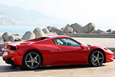 арендовать Ferrari 458 Spider Ницца Сан-Тропе