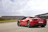 aluguel Ferrari 458 Spider Nice Cannes