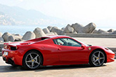 alugar Ferrari 458 Spider Nice Saint Tropez