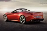 Hire a Ferrari California in the French Riviera