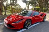 Rental Ferrari F8 Spider