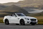 Rent a Mercedes SLK in Nice